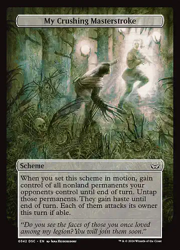 My Crushing Masterstroke - dsc Spoiler