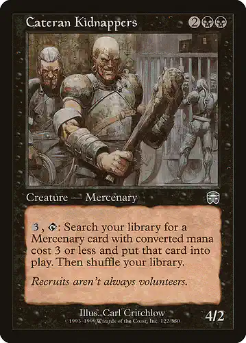 Cateran Kidnappers - mmq Spoiler