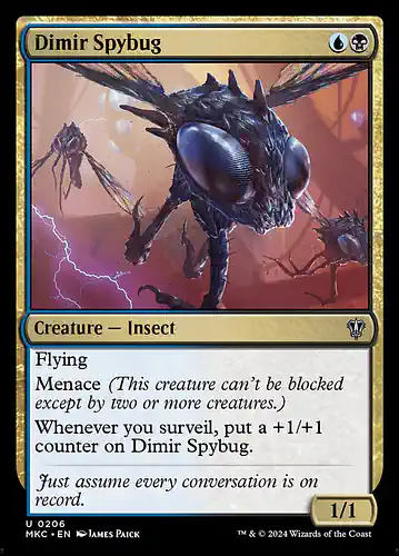 Dimir Spybug - mkc Spoiler