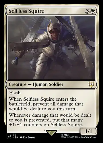 Selfless Squire - ltc Spoiler