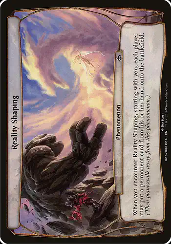 Reality Shaping - pca Spoiler