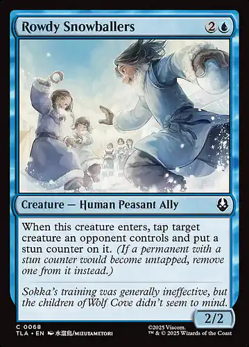Rowdy Snowballers - tla Spoiler