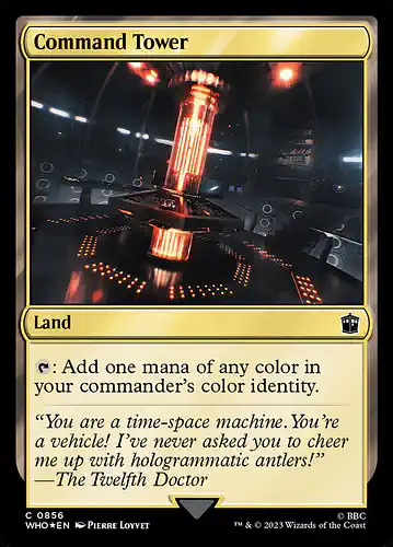 Command Tower - who Spoiler