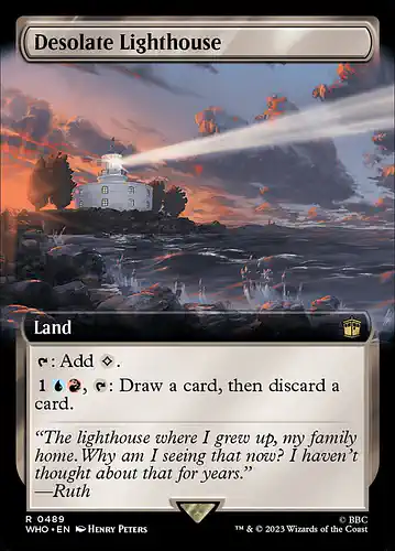 Desolate Lighthouse - who Spoiler