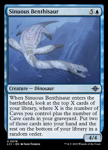 Sinuous Benthisaur - lci Spoiler