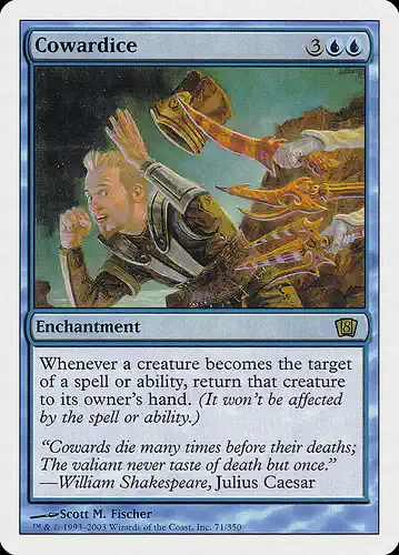 Cowardice - 8ed Spoiler