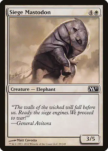 Siege Mastodon - m11 Spoiler