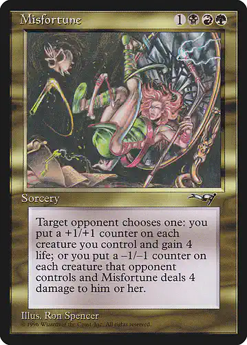 Misfortune - all Spoiler