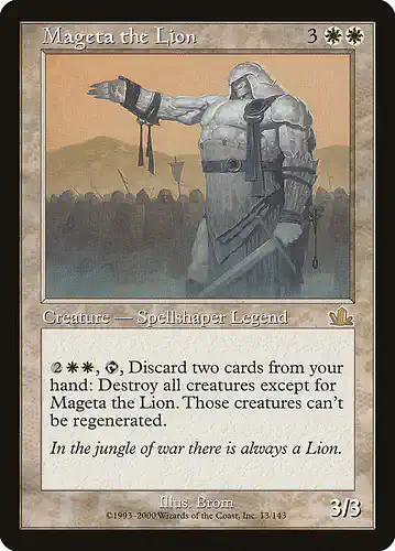 Mageta the Lion - pcy Spoiler