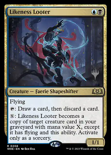 Likeness Looter - woe Spoiler