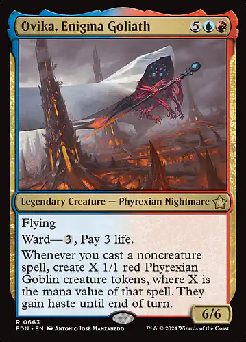 Ovika, Enigma Goliath - fdn Spoiler