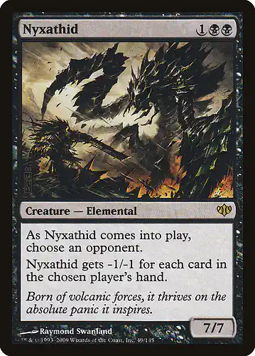 Nyxathid - con Spoiler