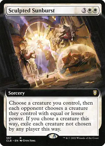 Sculpted Sunburst - clb Spoiler