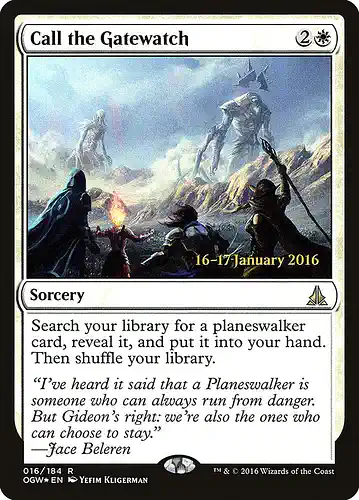 Call the Gatewatch - ogw Spoiler