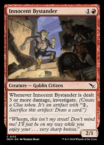 Innocent Bystander - mkm Spoiler