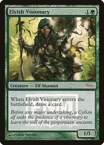 Elvish Visionary - f10 Spoiler