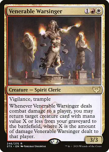 Venerable Warsinger - stx Spoiler