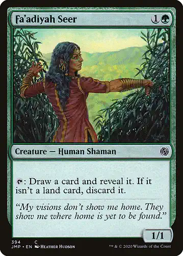 Fa'adiyah Seer - jmp Spoiler