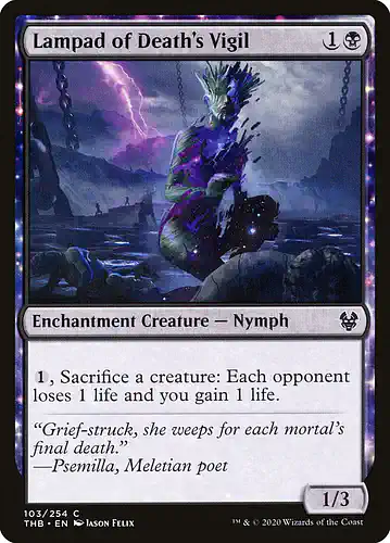 Lampad of Death's Vigil - thb Spoiler