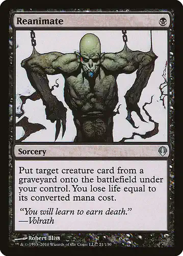Reanimate - arc Spoiler