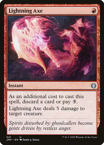 Lightning Axe - jmp Spoiler