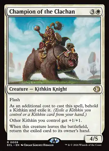 Champion of the Clachan - ecl Spoiler
