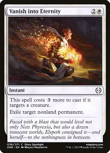 Vanish into Eternity - one Spoiler