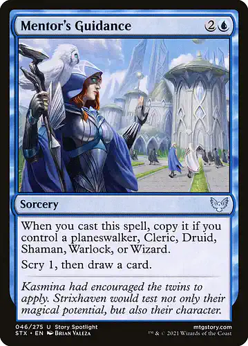 Mentor's Guidance - stx Spoiler