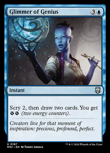 Glimmer of Genius - m3c Spoiler