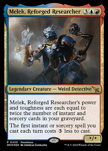 Melek, Reforged Researcher - mkm Spoiler