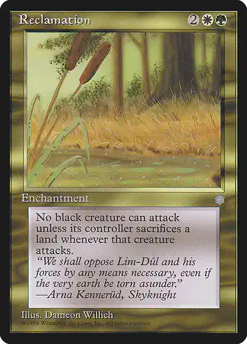 Reclamation - ice Spoiler