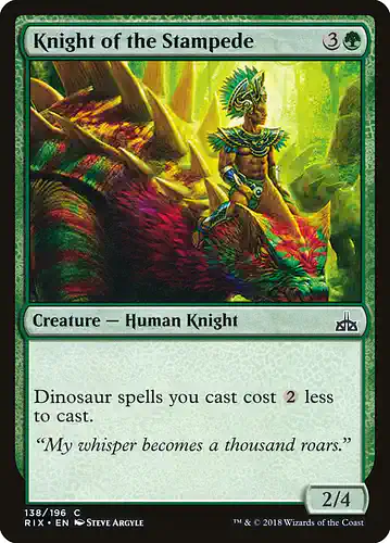 Knight of the Stampede - rix Spoiler