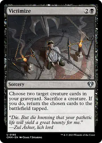 Victimize - cmm Spoiler