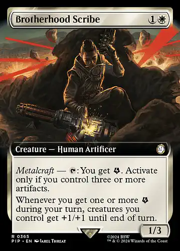 Brotherhood Scribe - pip Spoiler