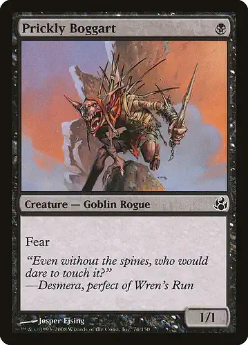 Prickly Boggart - mor Spoiler