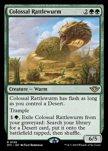 Colossal Rattlewurm - otj Spoiler