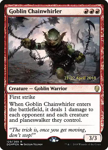 Goblin Chainwhirler - dom Spoiler