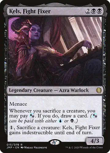 Kels, Fight Fixer - jmp Spoiler