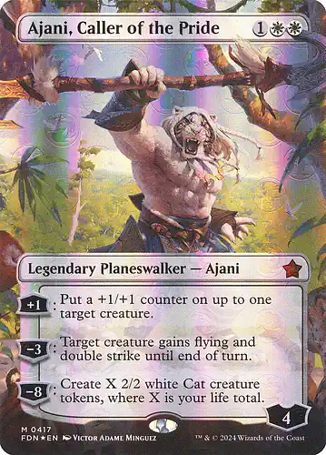 Ajani, Caller of the Pride - fdn Spoiler