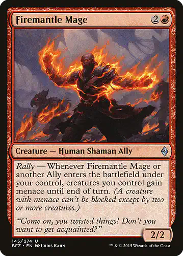 Firemantle Mage - bfz Spoiler
