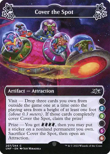 Cover the Spot - unf Spoiler