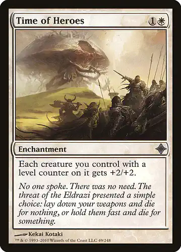 Time of Heroes - roe Spoiler