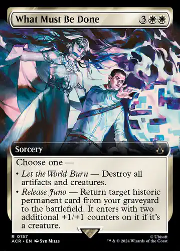 What Must Be Done - acr Spoiler