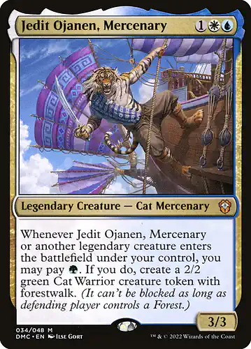 Jedit Ojanen, Mercenary - dmc Spoiler