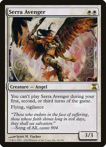 Serra Avenger - tsp Spoiler