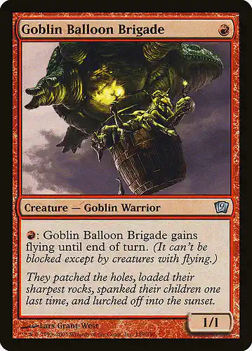 Goblin Balloon Brigade - 9ed Spoiler