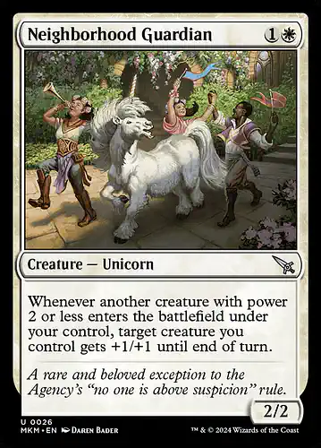 Neighborhood Guardian - mkm Spoiler