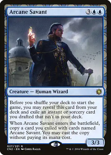 Arcane Savant - cn2 Spoiler