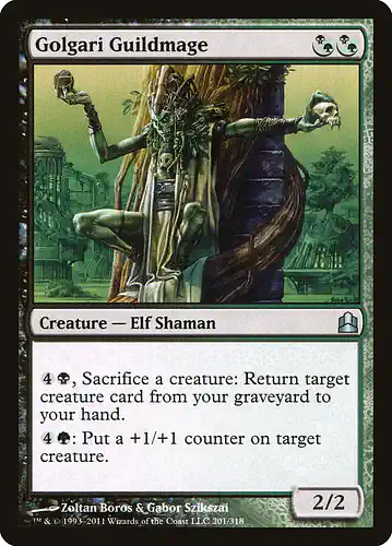 Golgari Guildmage - cmd Spoiler
