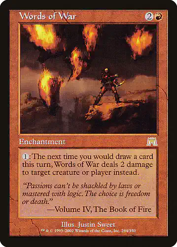 Words of War - ons Spoiler